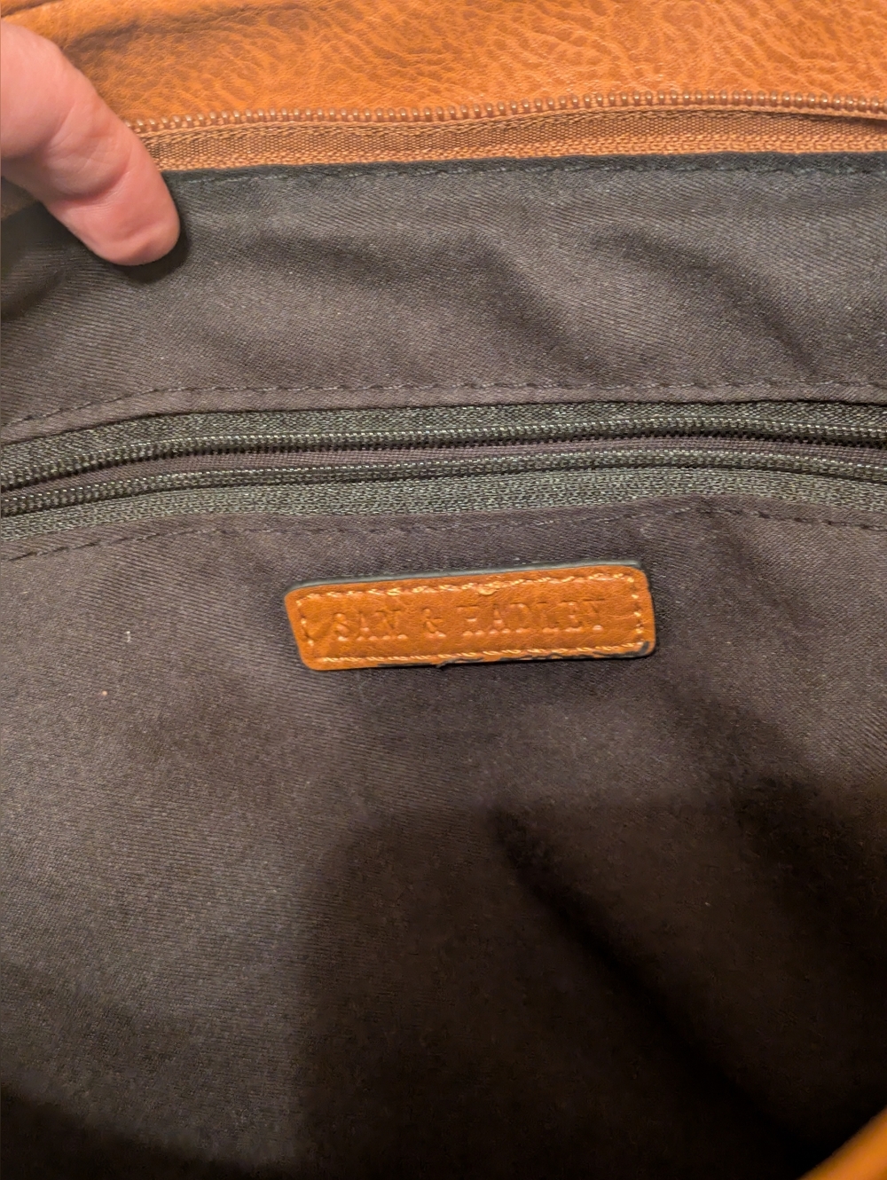 Sam & Hadley Embossed Crossbody Bag - Western - Boho Style - Brown - Picture 11 of 11